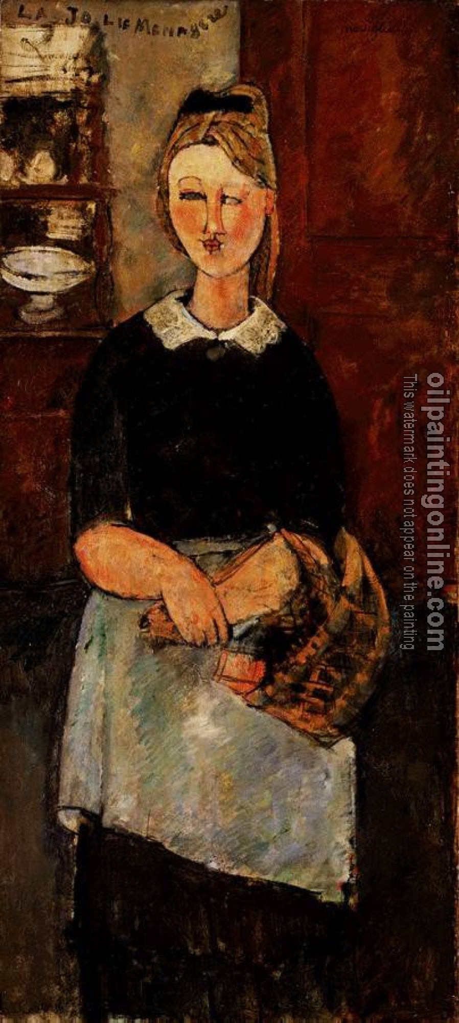 Modigliani, Amedeo - The Pretty Housewife